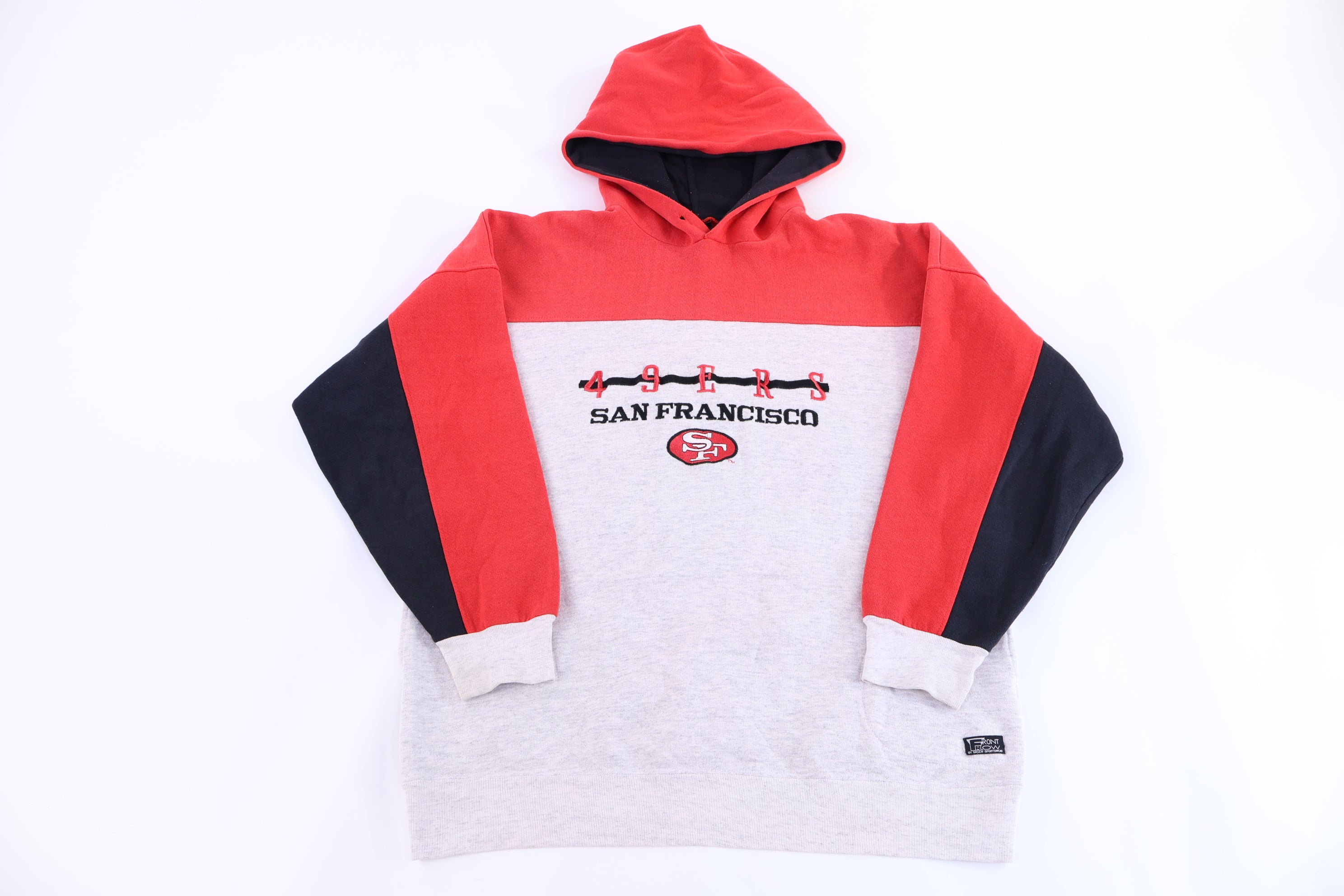 90's San Francisco 49ers Football Embroidered Pullover Hoodie