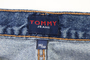 Tommy Hilfiger Embroidered Logo Dark Wash Denim Jeans