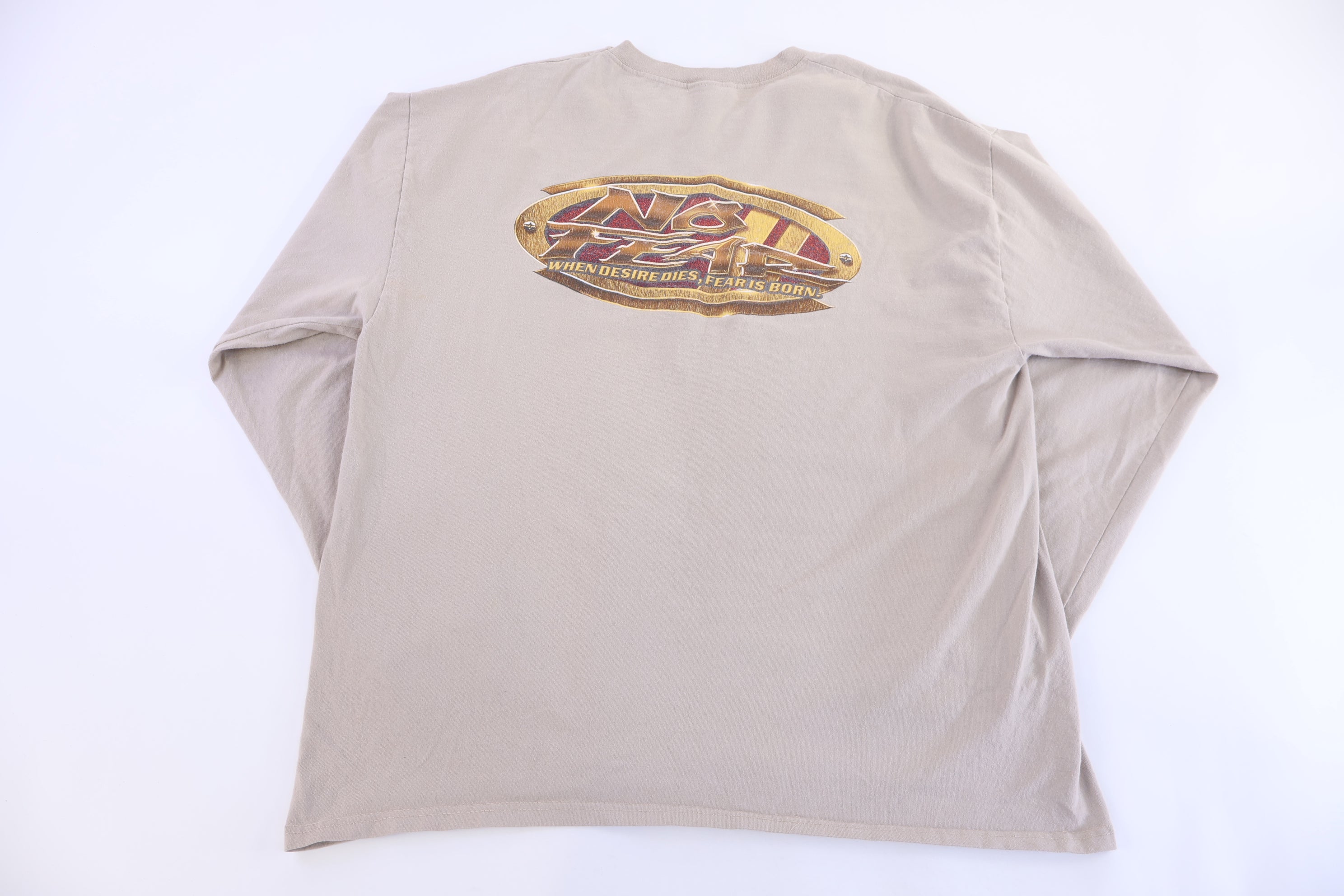 90's No Fear Logo Graphic LS T-shirt
