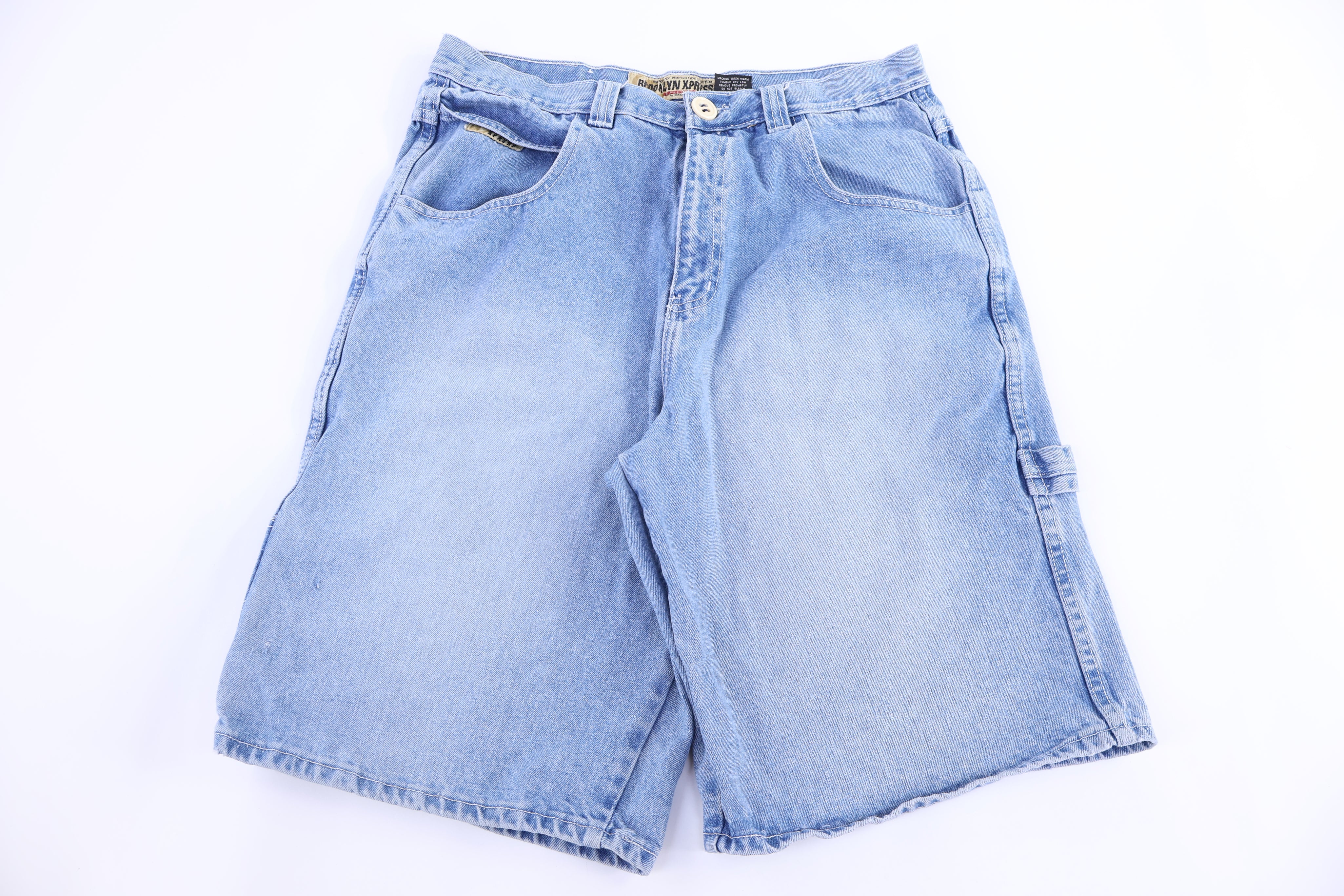 Y2K Brooklyn Xpress Denim Shorts
