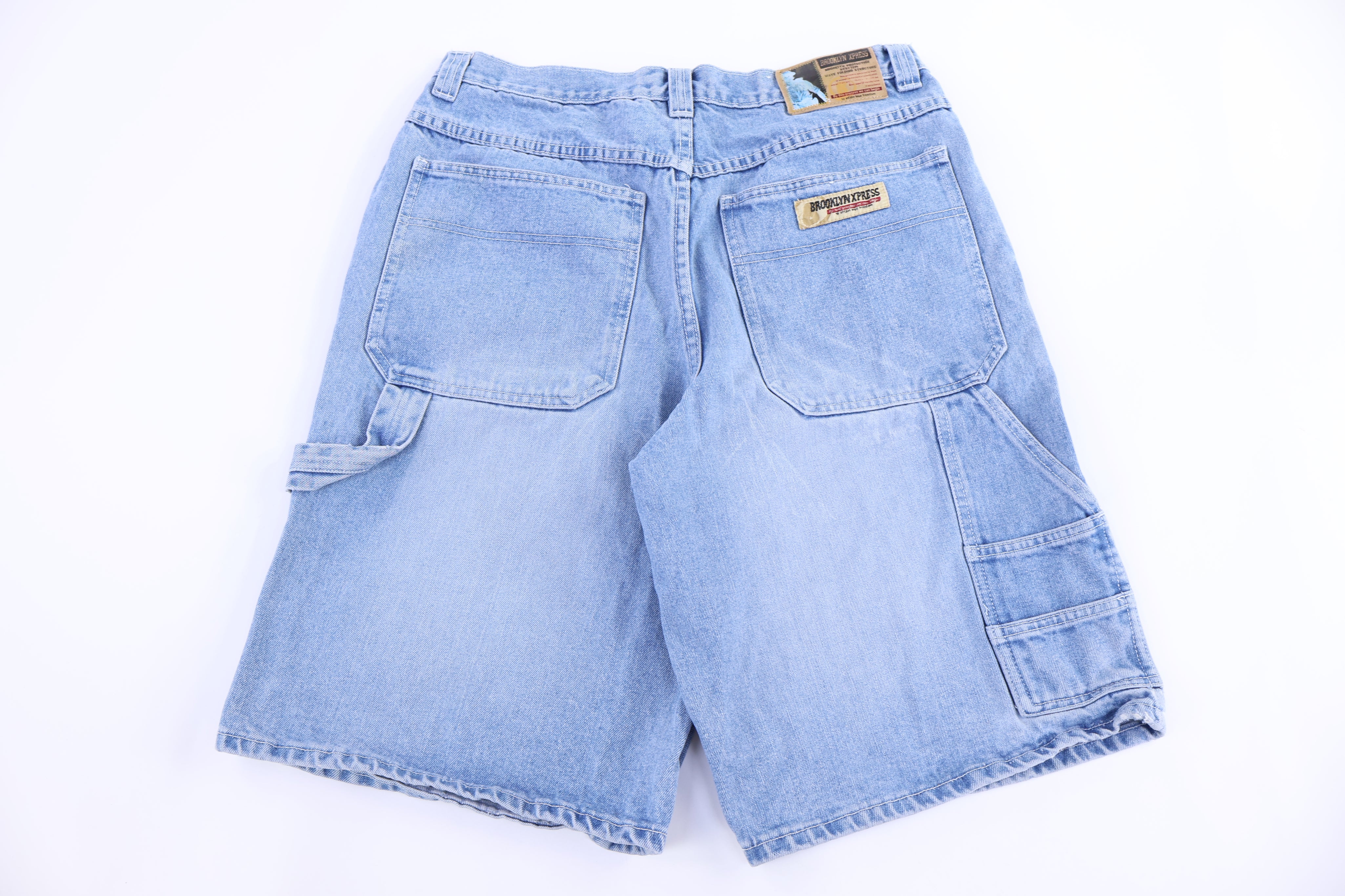 Y2K Brooklyn Xpress Denim Shorts