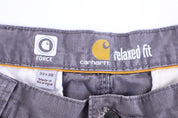 Carhartt Logo Patch Grey Pants