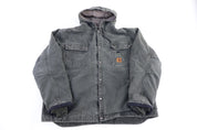 Carhartt Logo Patch Green Full Zip Jacket