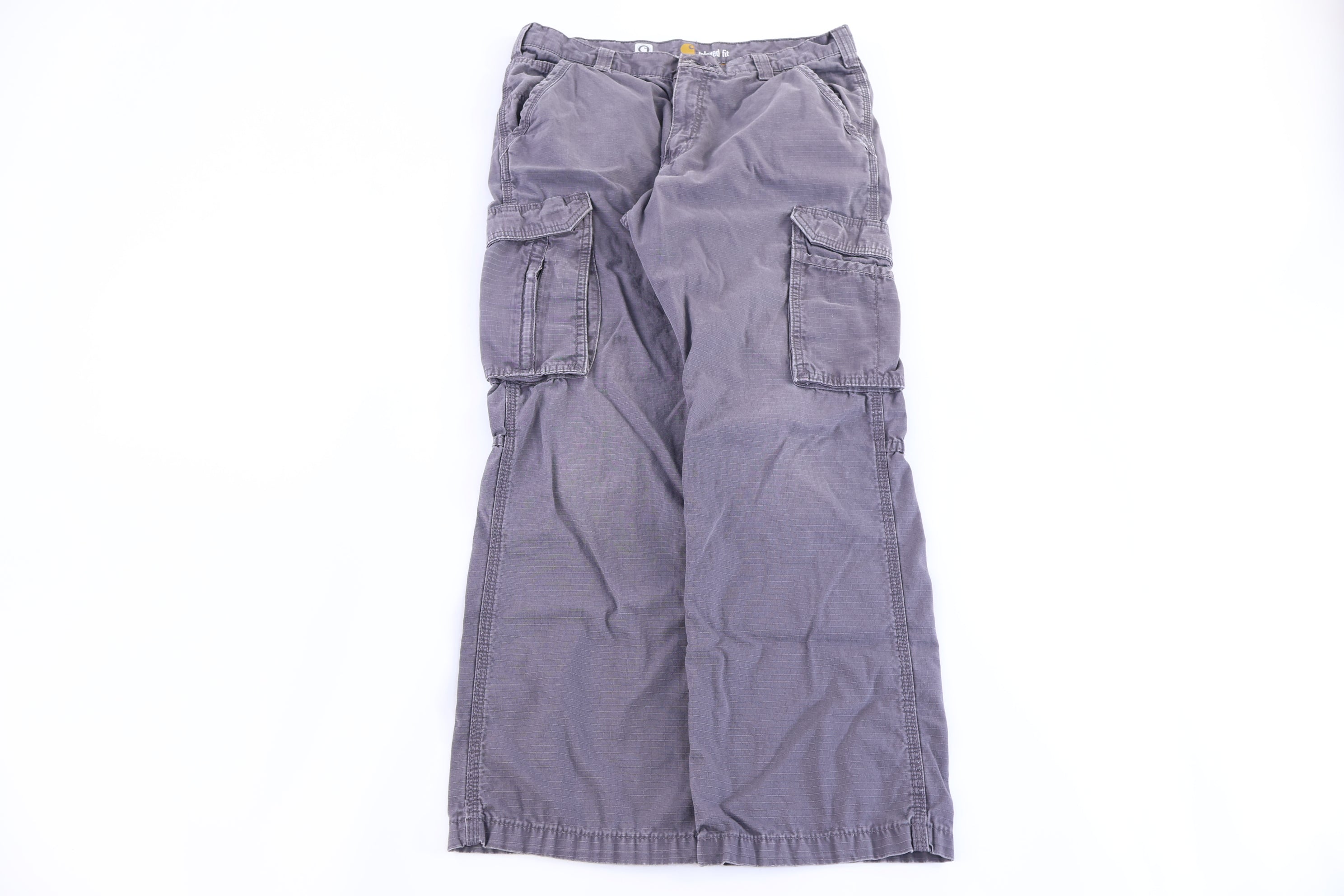 Carhartt Logo Patch Grey Pants