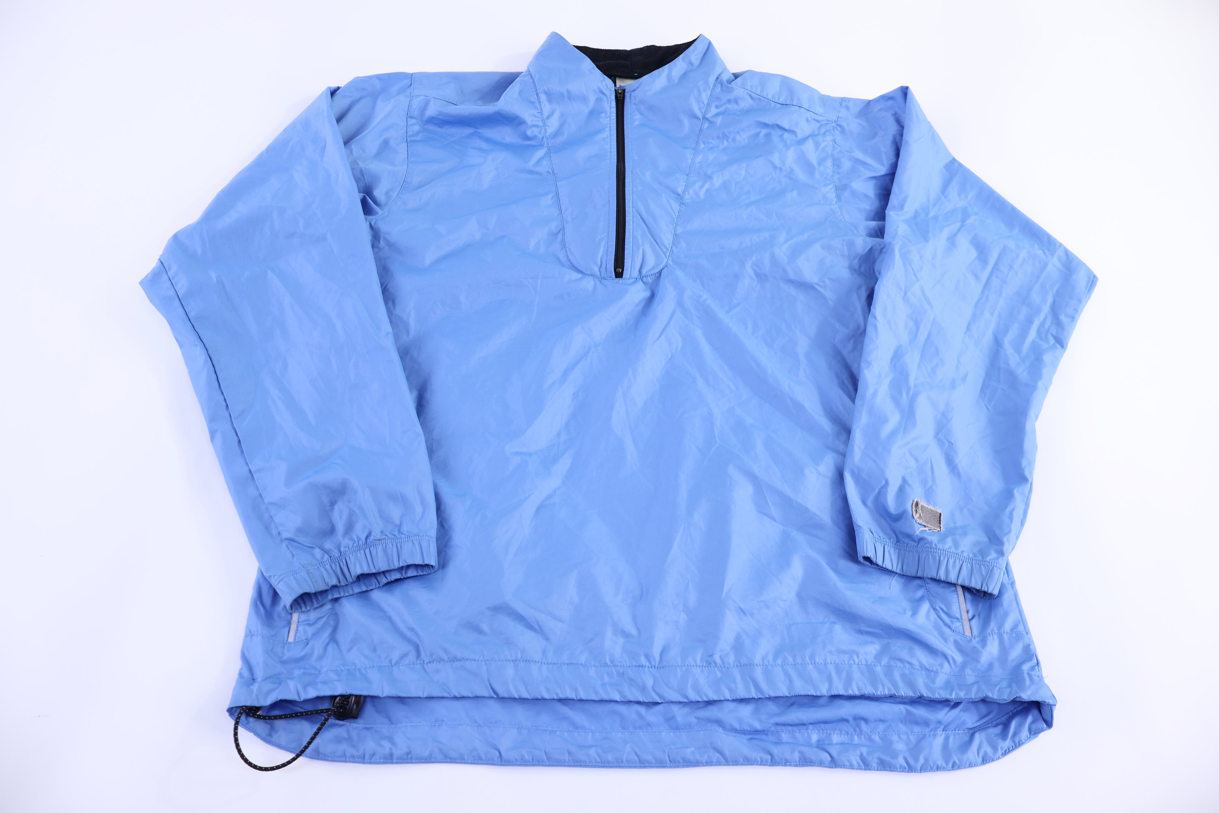 Women's Nike Embroidered Logo Quarter Zip Windbreaker