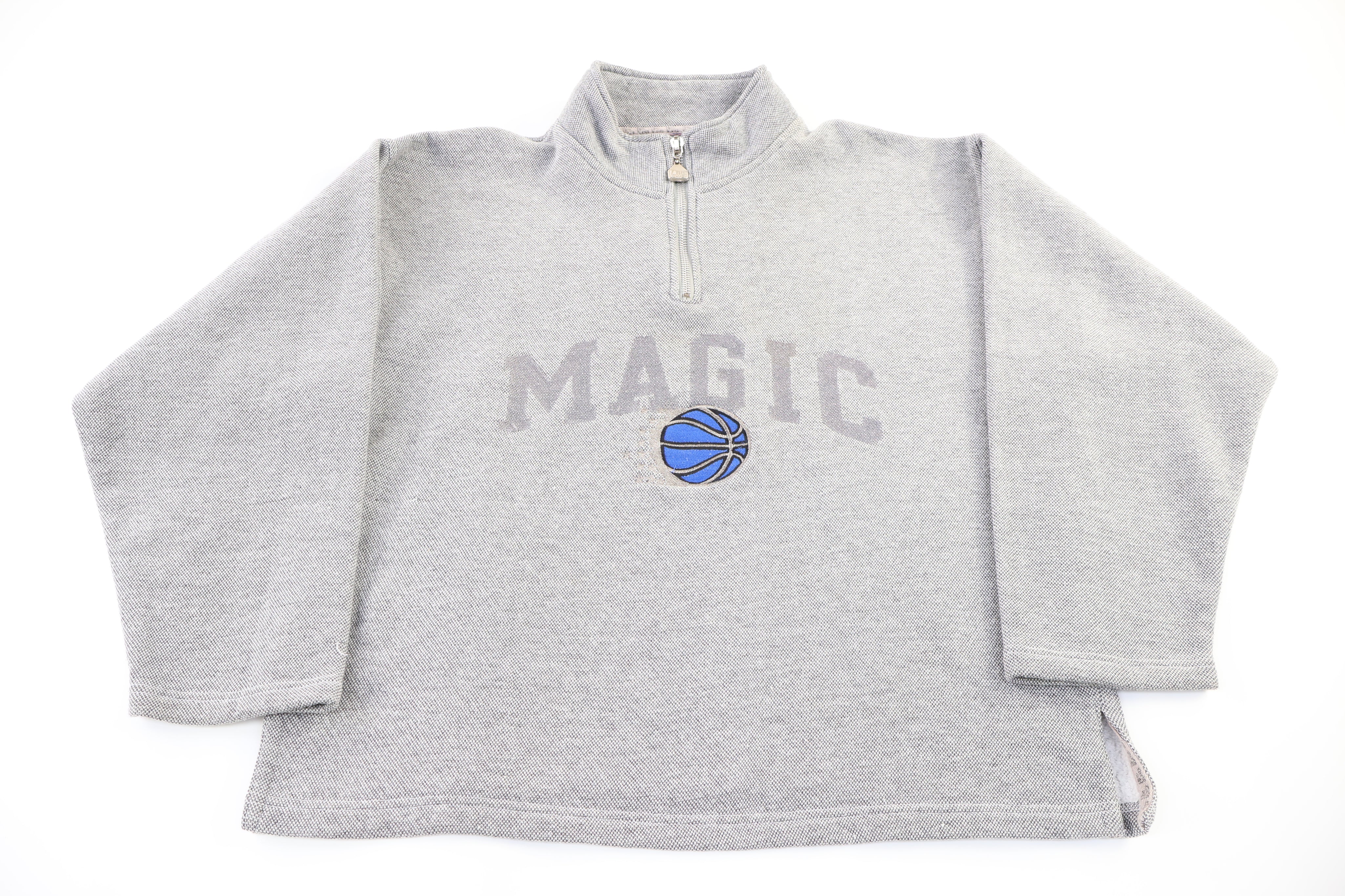 Vintage Orlando Magic Basketball Quarter Zip Sweater