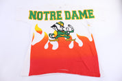 90's University of Notre Dame Flames Graphic T-shirt