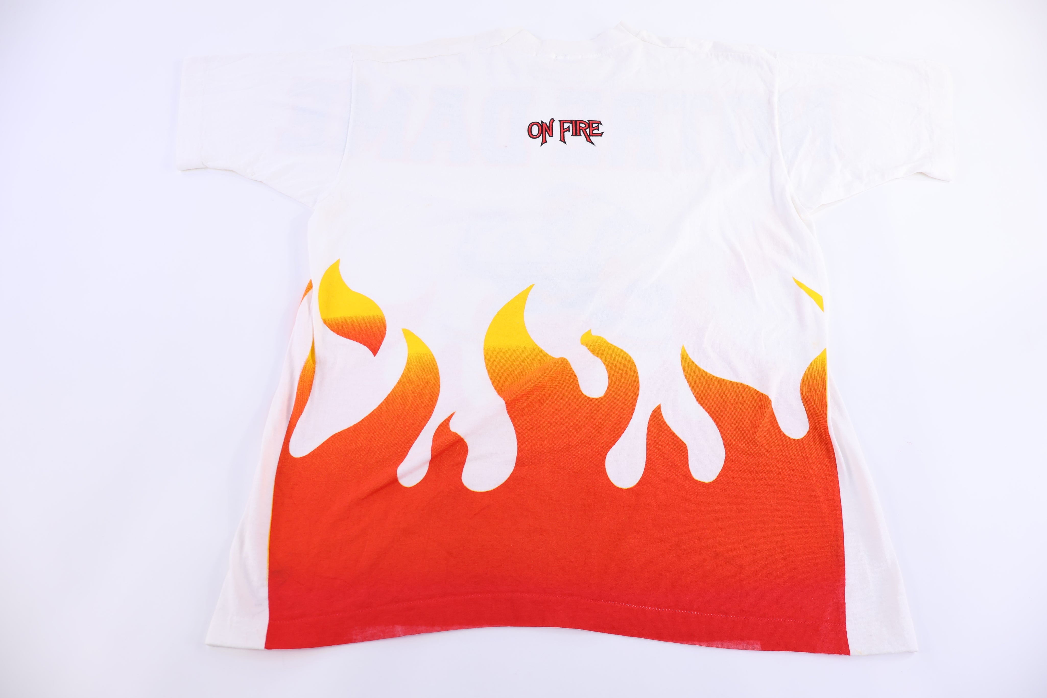 90's University of Notre Dame Flames Graphic T-shirt