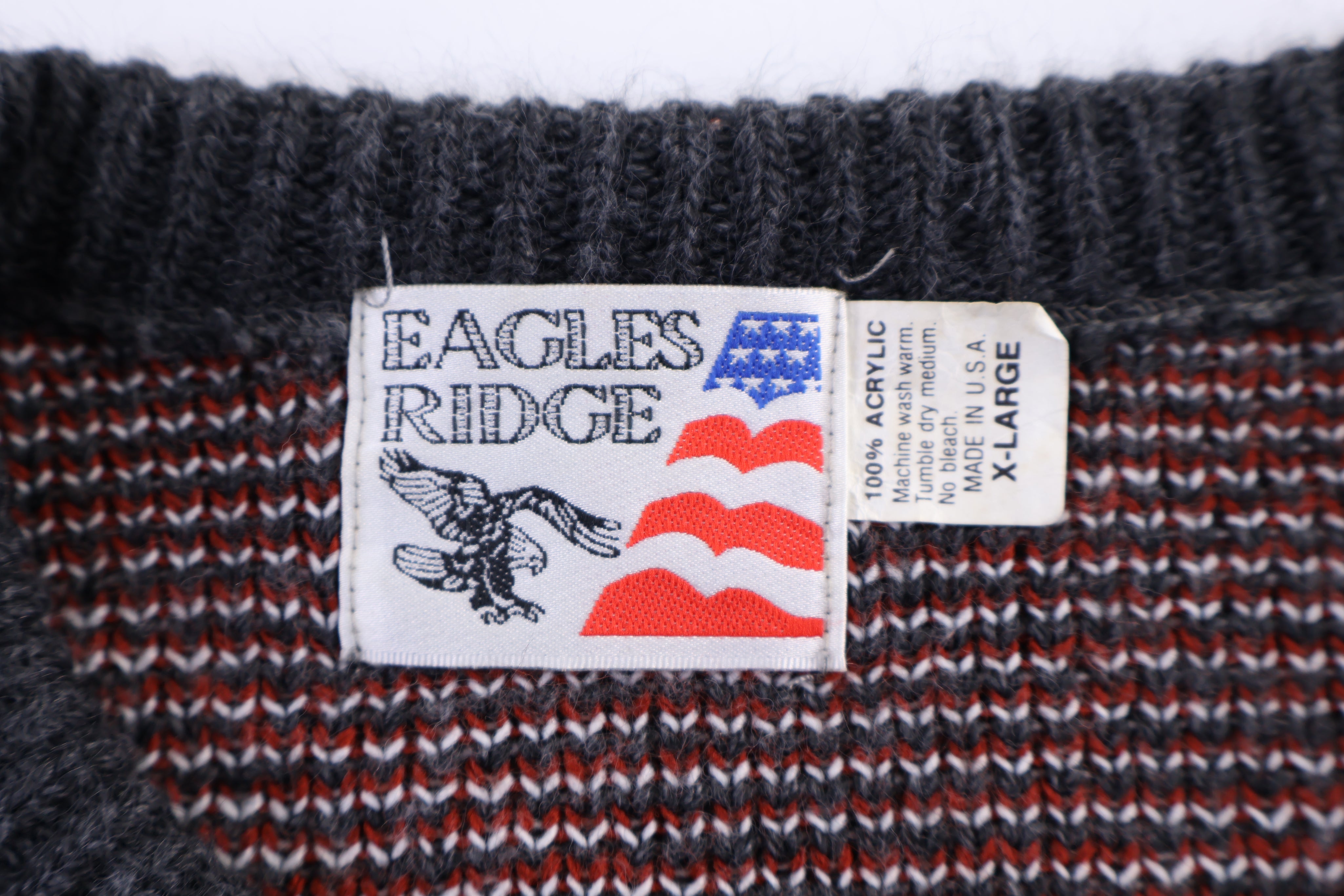 90's Eagle Ridge Multipatterned Knit Sweater