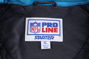 Vintage Starter Carolina Panthers Football Full Zip Jacket