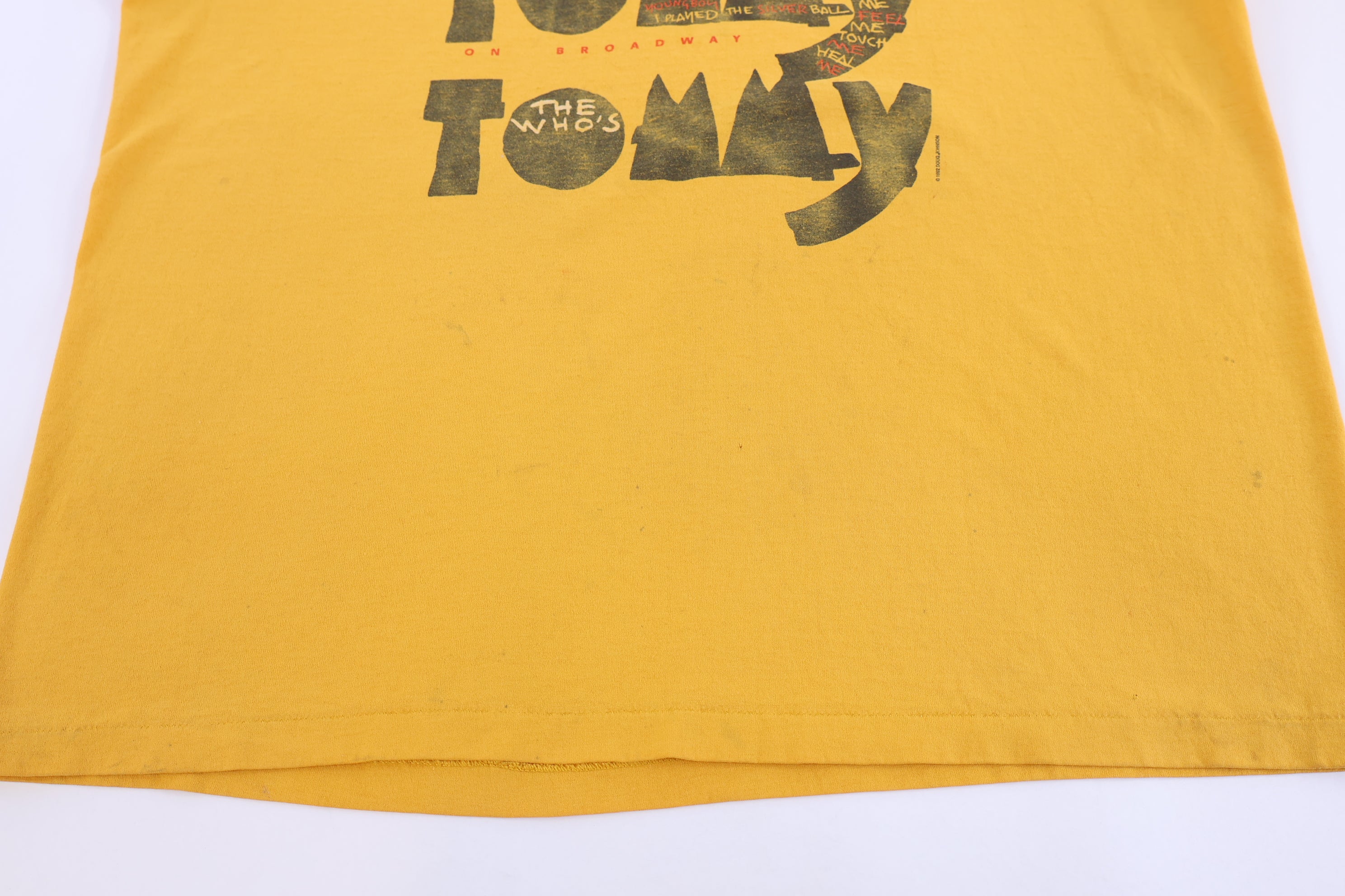 1992 The Who Tommy On Broadway T-shirt