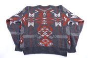 90's Eagle Ridge Multipatterned Knit Sweater