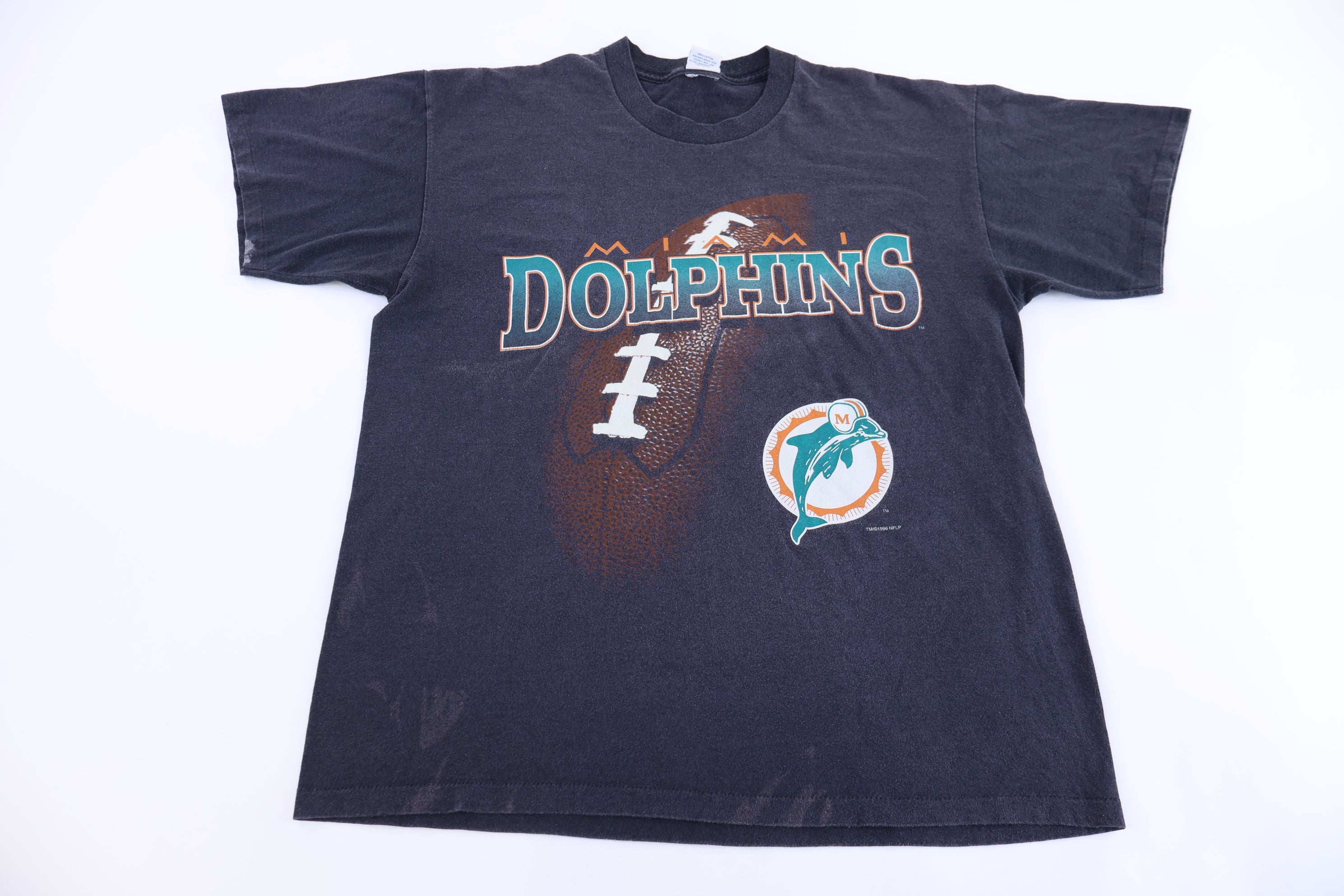 1996 Miami Dolphins Football Graphic T-shirt