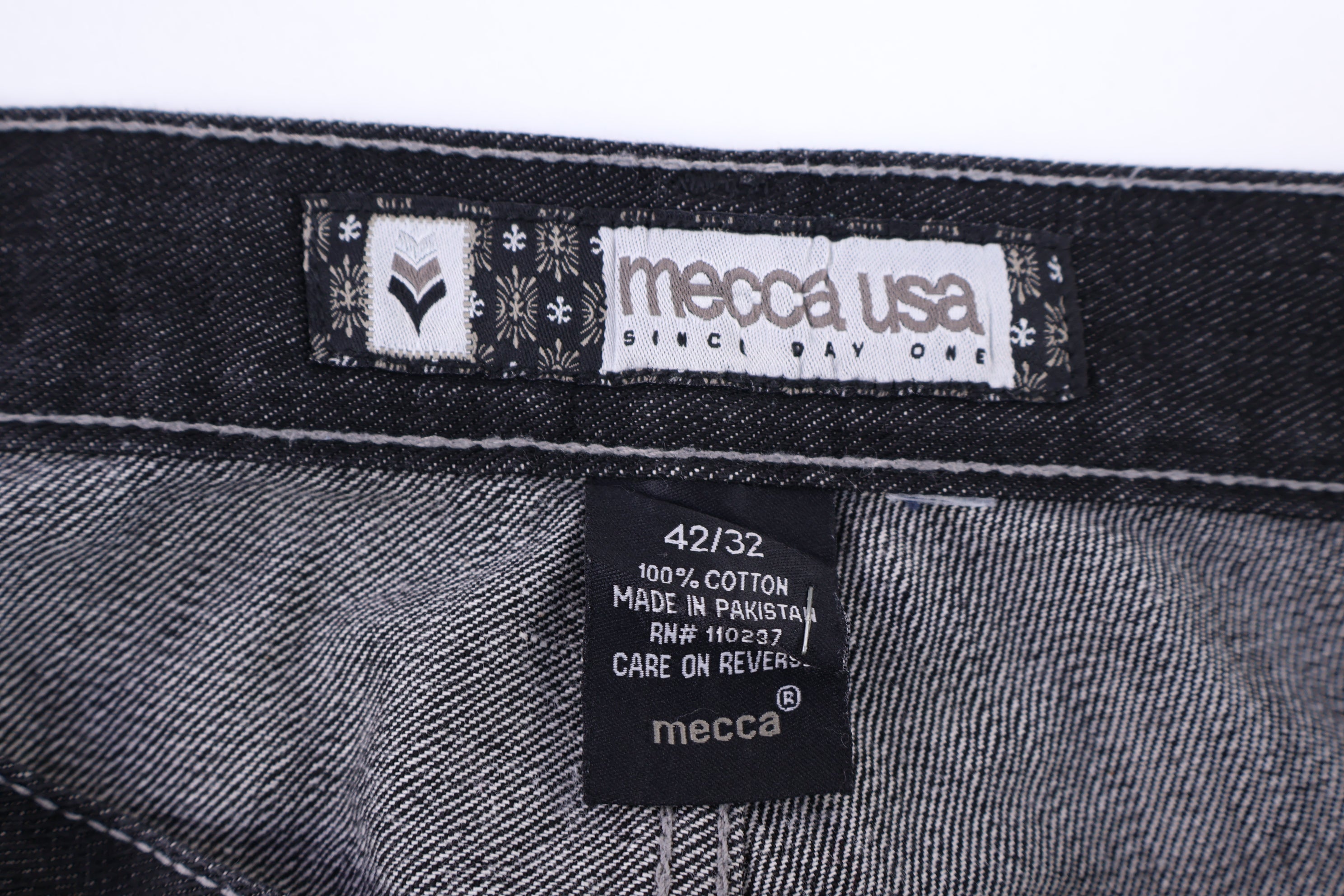 Y2K Mecca Usa Black Wash Denim Jeans