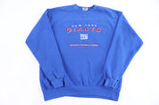 90's New York Giants Football Embroidered Sweatshirt