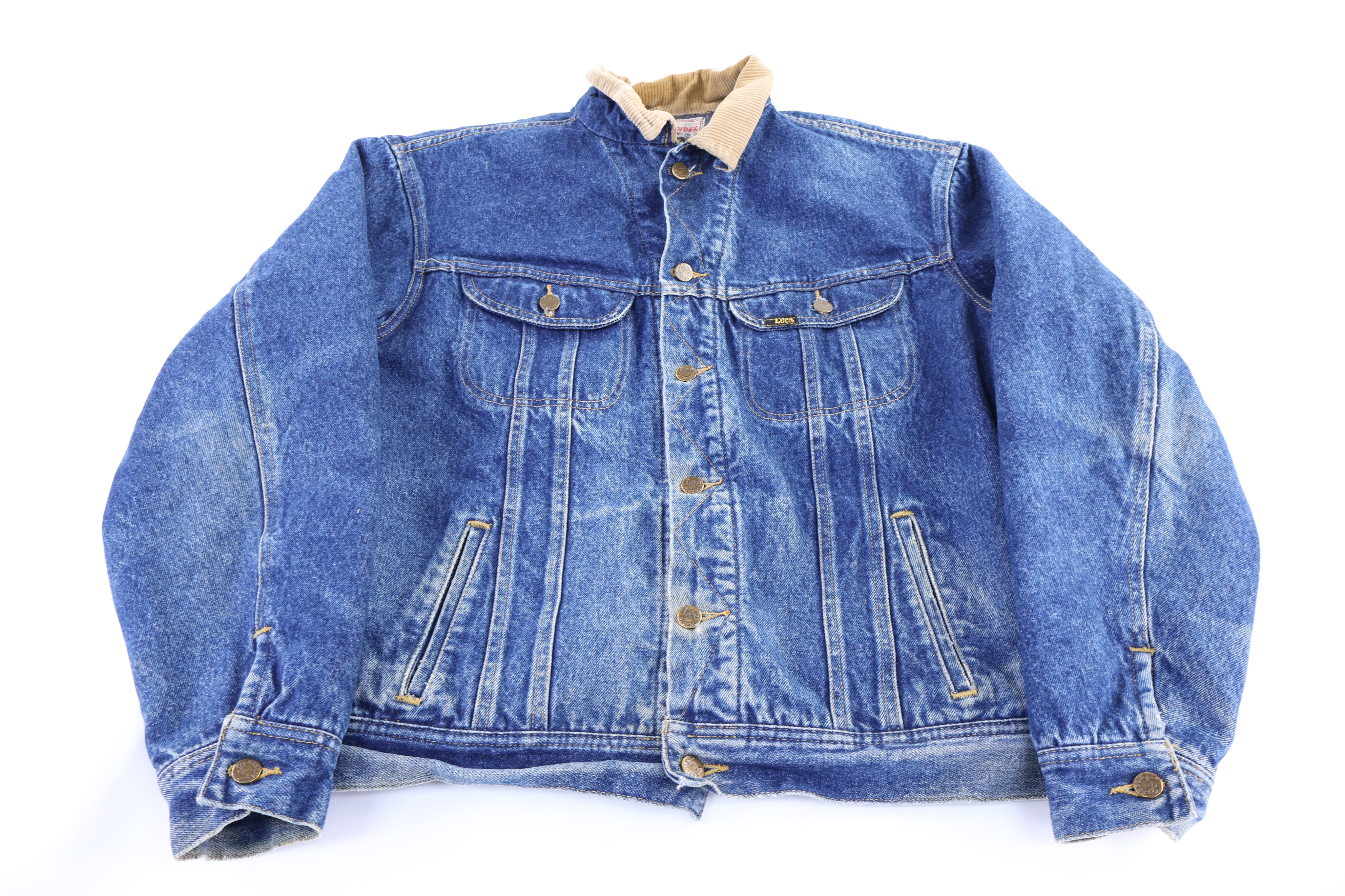 80's Lee Storm Rider Dark Wash Denim Jacket