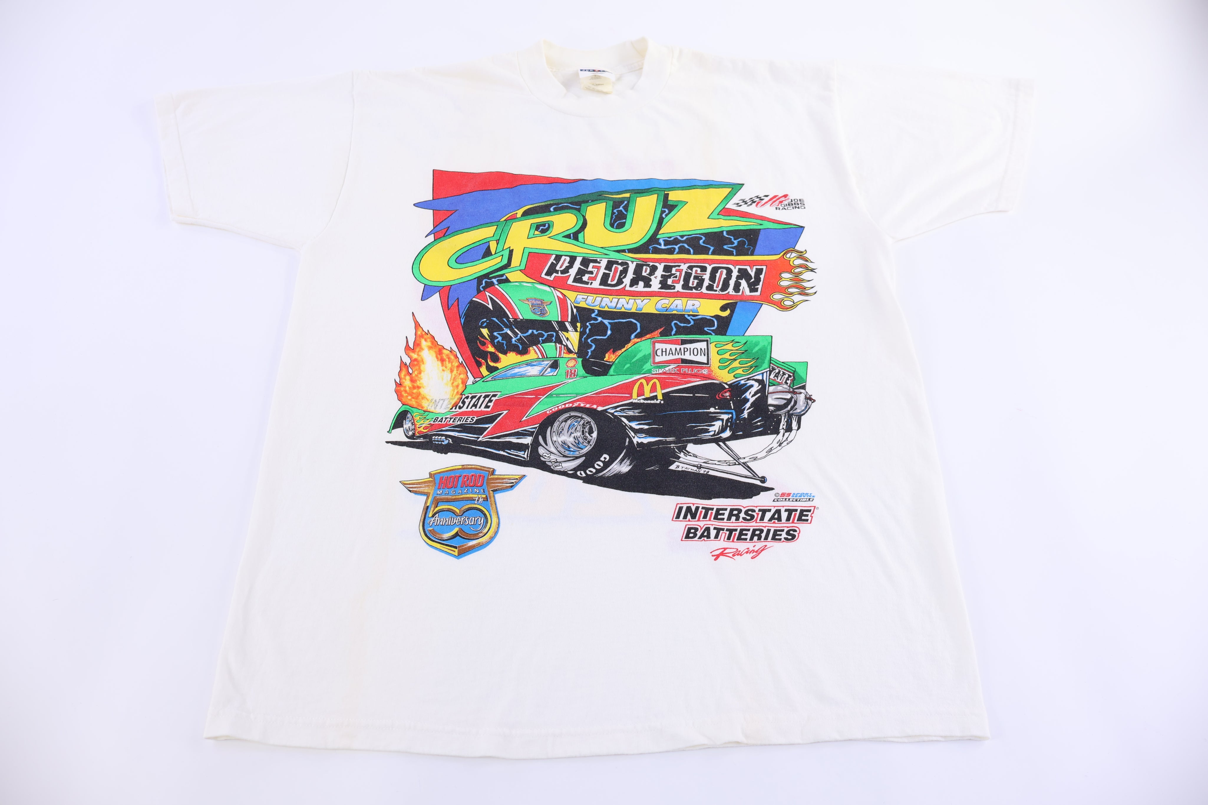 90's Cruz Pedregon Racing Graphic T-shirt