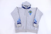 2005 Xtreme Ice Racing Flames Full Zip Jacket