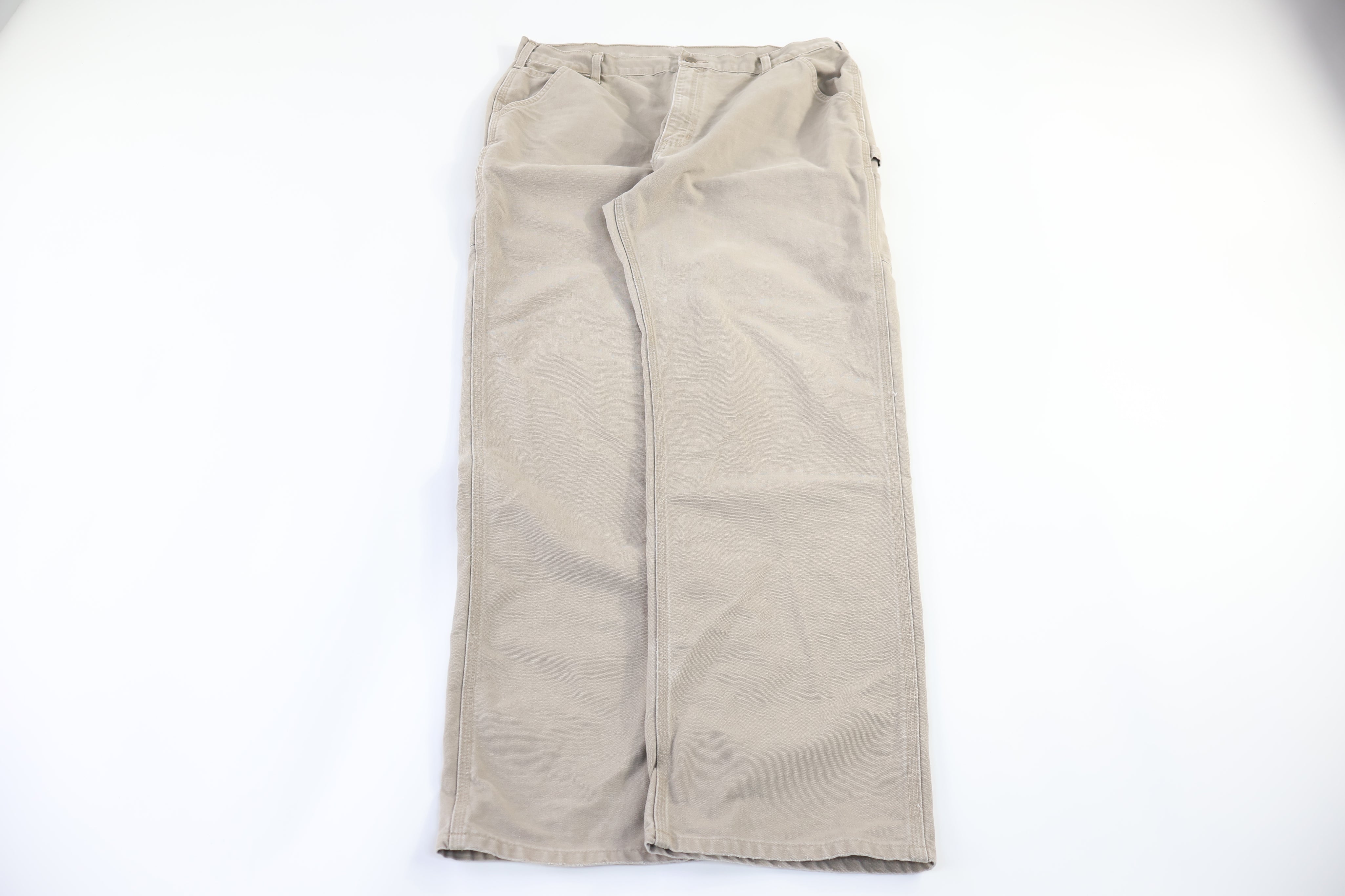 Carhartt Logo Patch Tan Pants