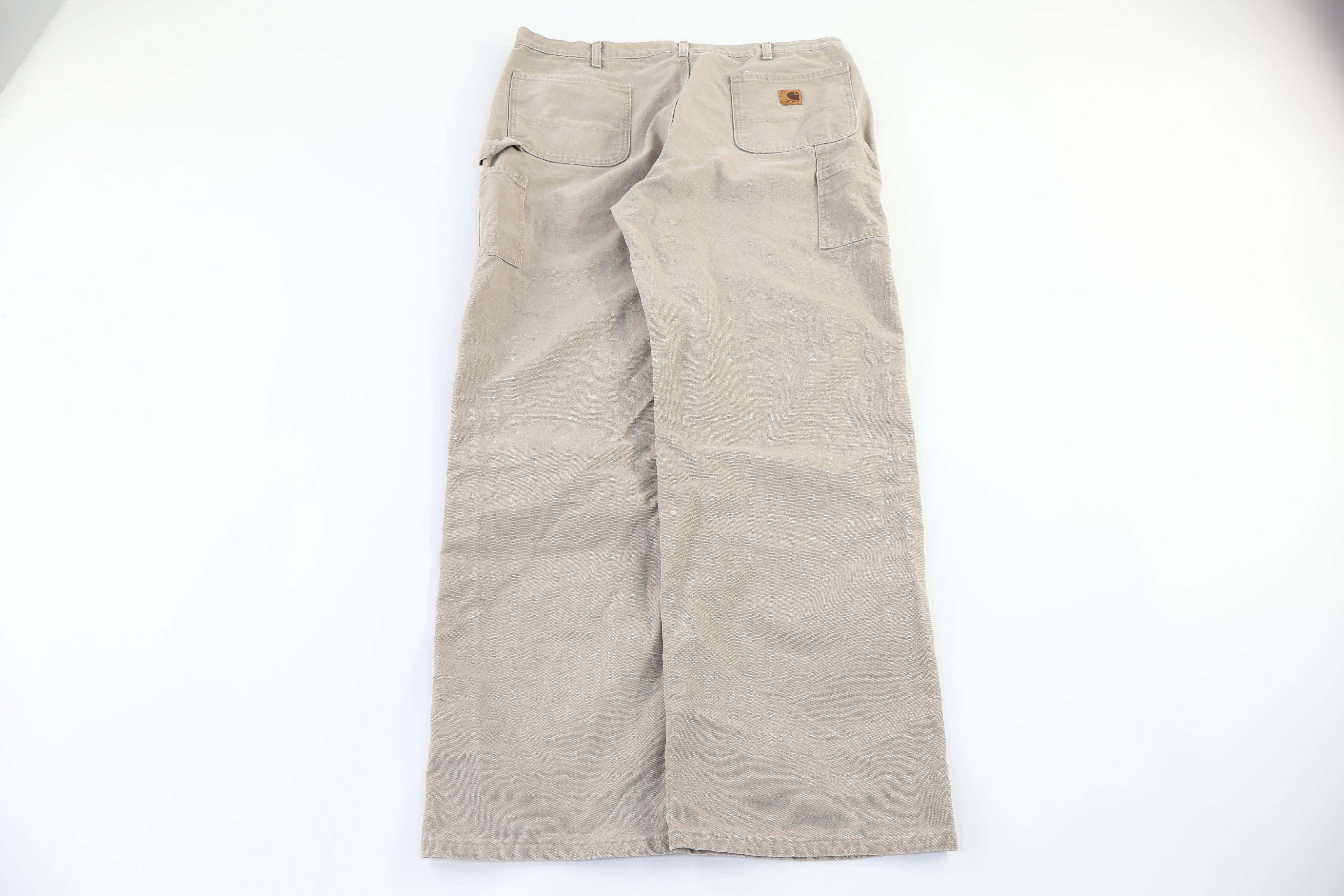 Carhartt Logo Patch Tan Pants