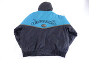 90's Jacksonville Jaguars Football Full Zip Puffer Jacket