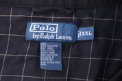 Polo by Ralph Lauren Embroidered Logo Black Full Zip Jacket