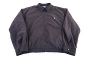 Polo by Ralph Lauren Embroidered Logo Black Full Zip Jacket