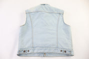 80's Levi's Sherpa Lined Denim Vest