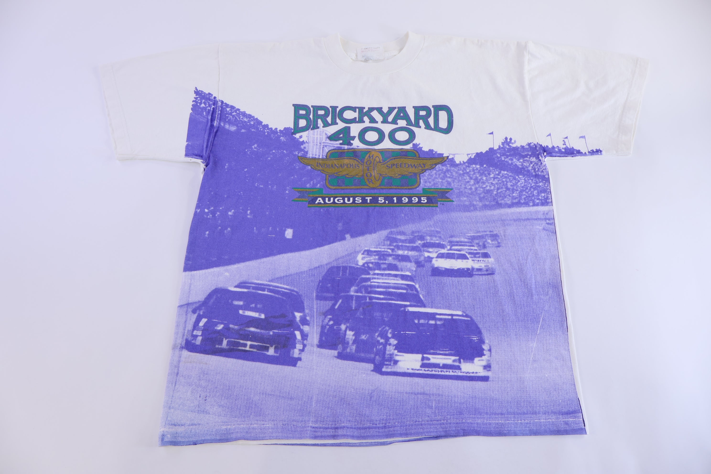 1995 Brickyard 400 Motor Speedway Graphic T-shirt