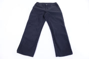 Dickies Logo Patch Black Workwear Pants
