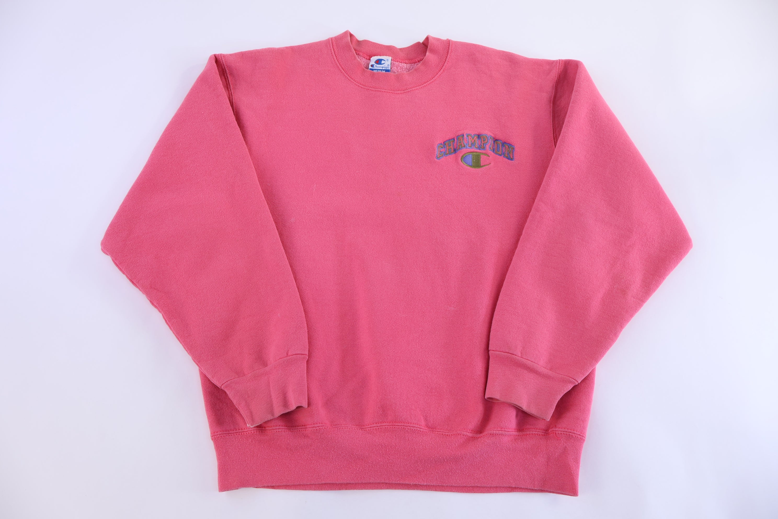 90's Champion Logo Embroidered Sweatshirt