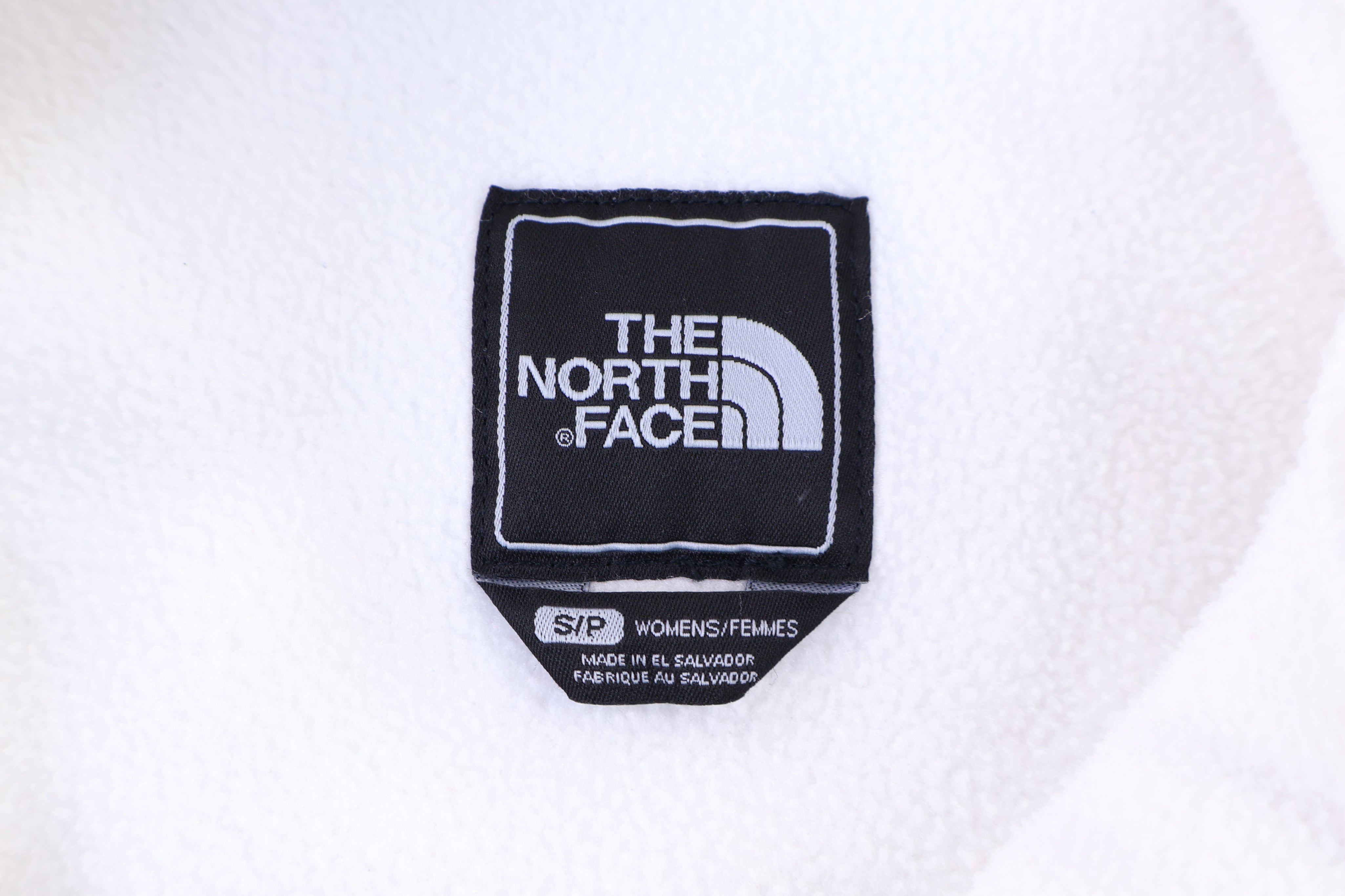 Women's The North Face Embroidered Logo Grey & White Jacket