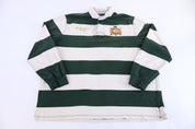 Polo by Ralph Lauren Embroidered Logo Green & White LS Button Up