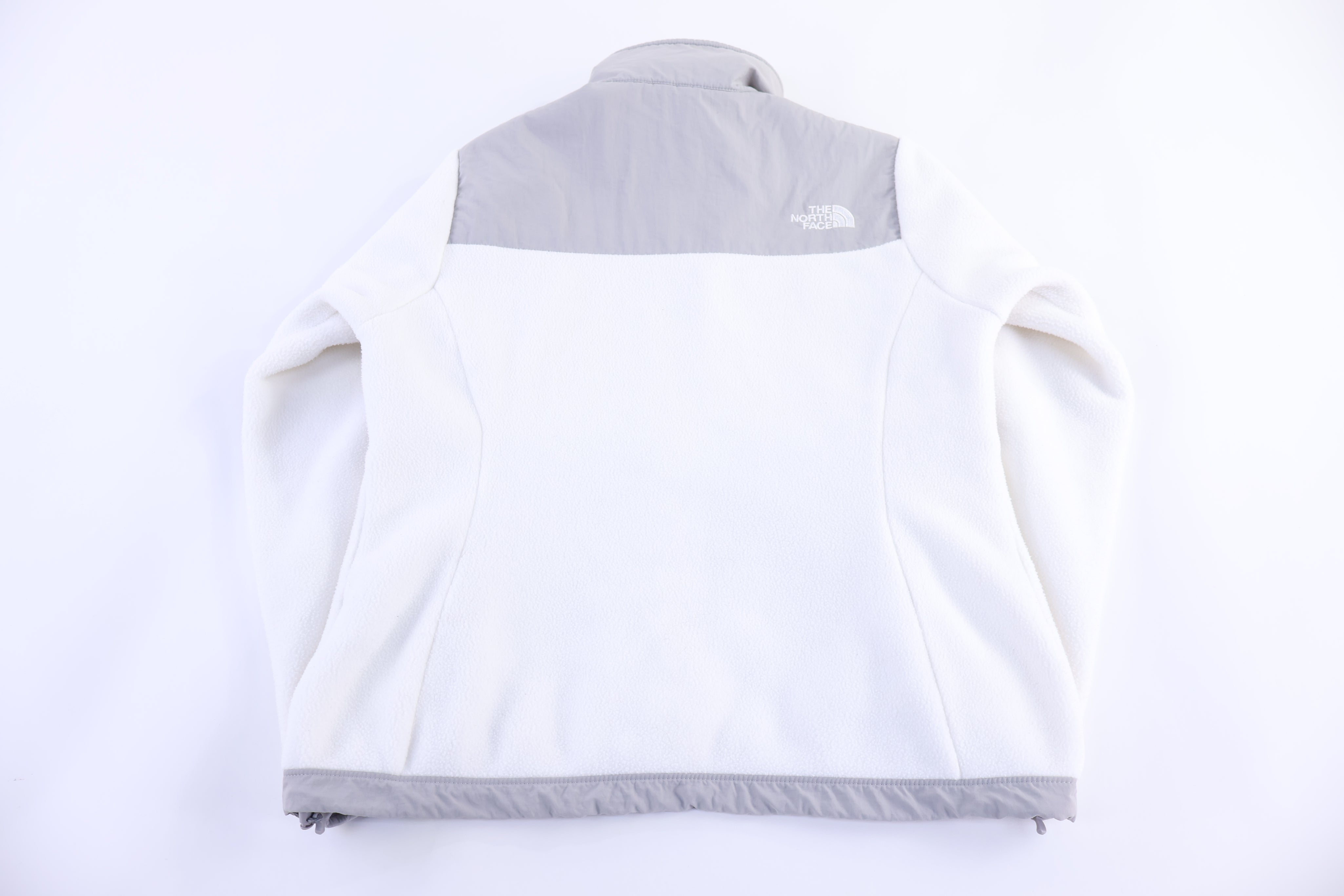 Women's The North Face Embroidered Logo Grey & White Jacket