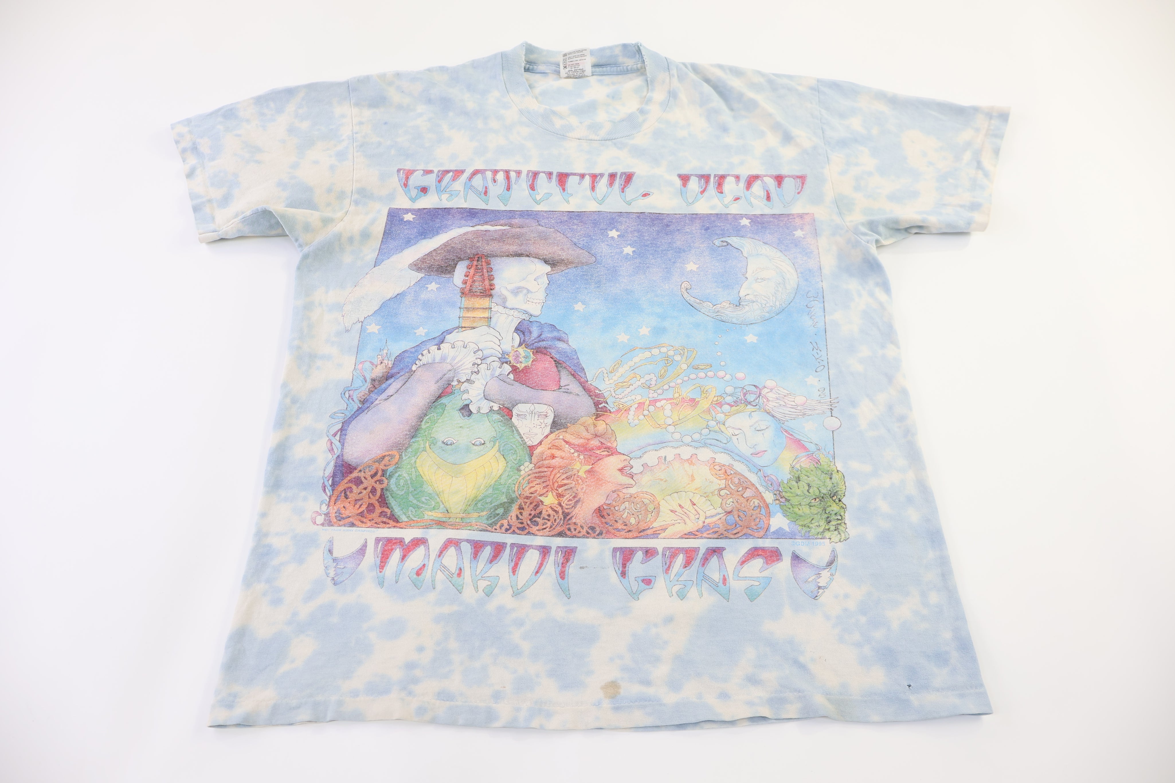 1995 The Grateful Dead Oakland Mardi Gras T-shirt