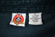Looney Tunes Green Corduroy LS Button Down