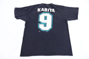 90's Paul Kariya Anaheim Mighty Ducks Hockey T-shirt