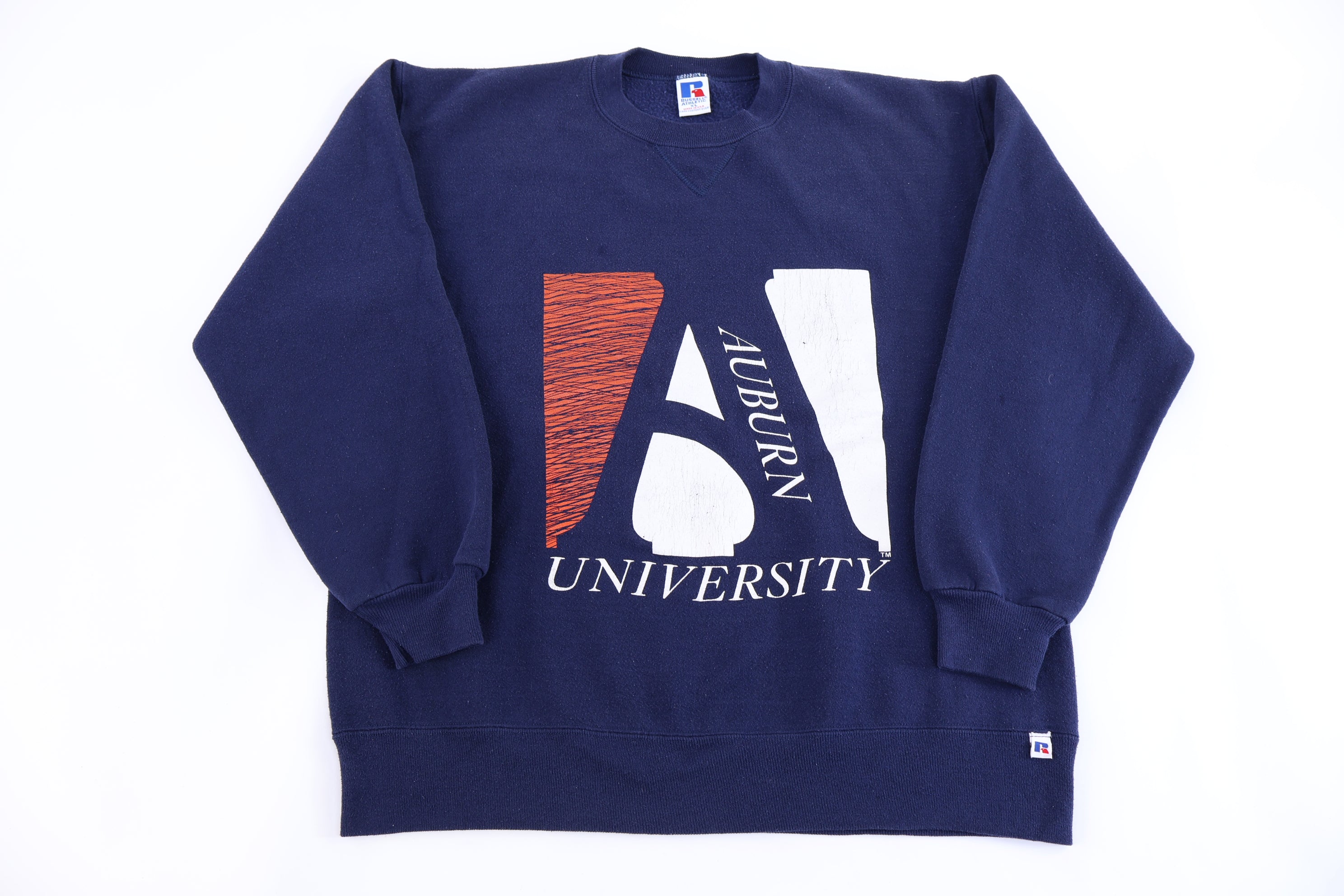 90's Russell Athletic Auburn University Sweatshirt