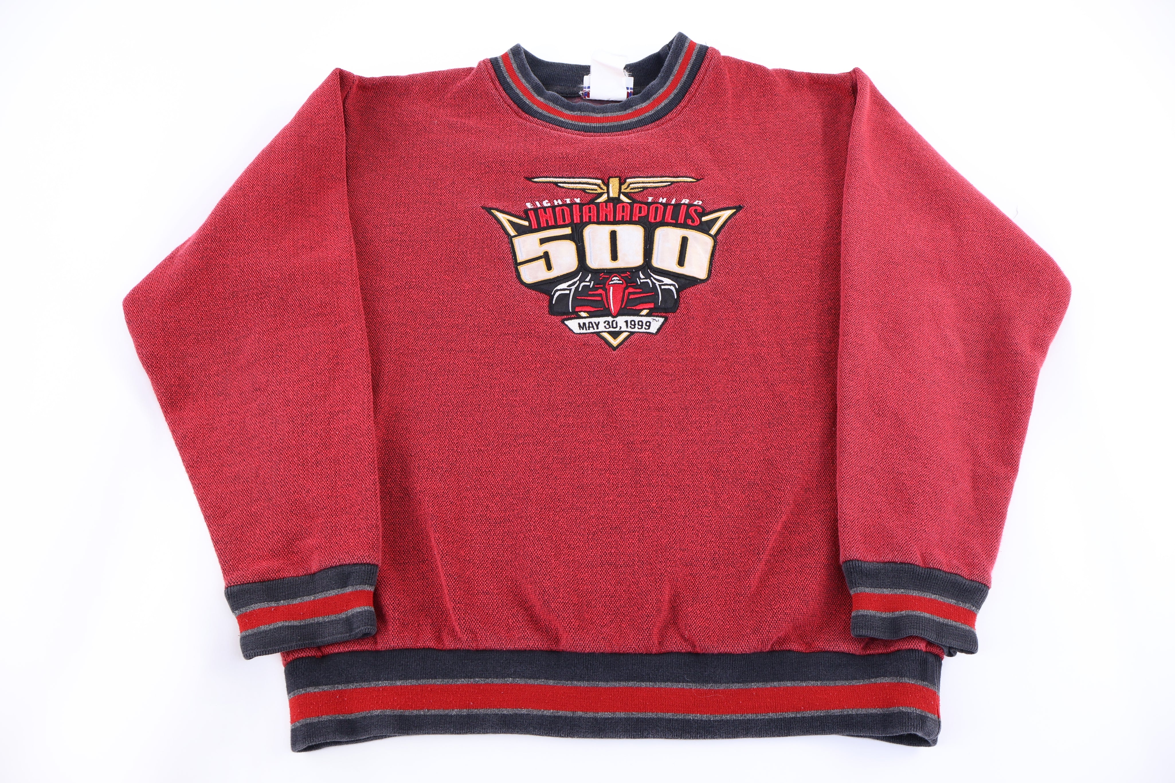 90's Indianapolis 500 Racing Embroidered Sweatshirt