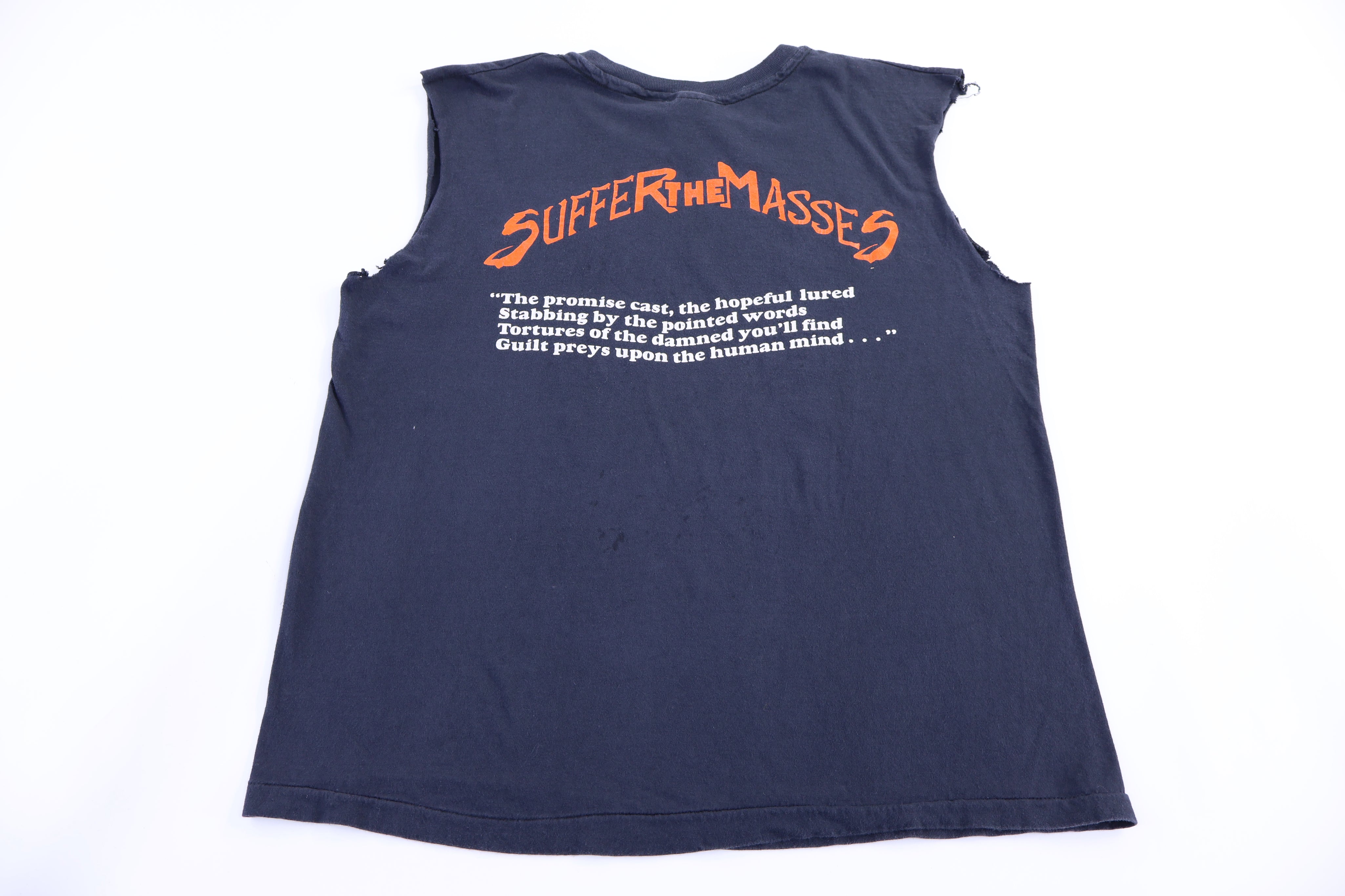 90's Flotsam And Jetsam Suffer The Masses Tank Top