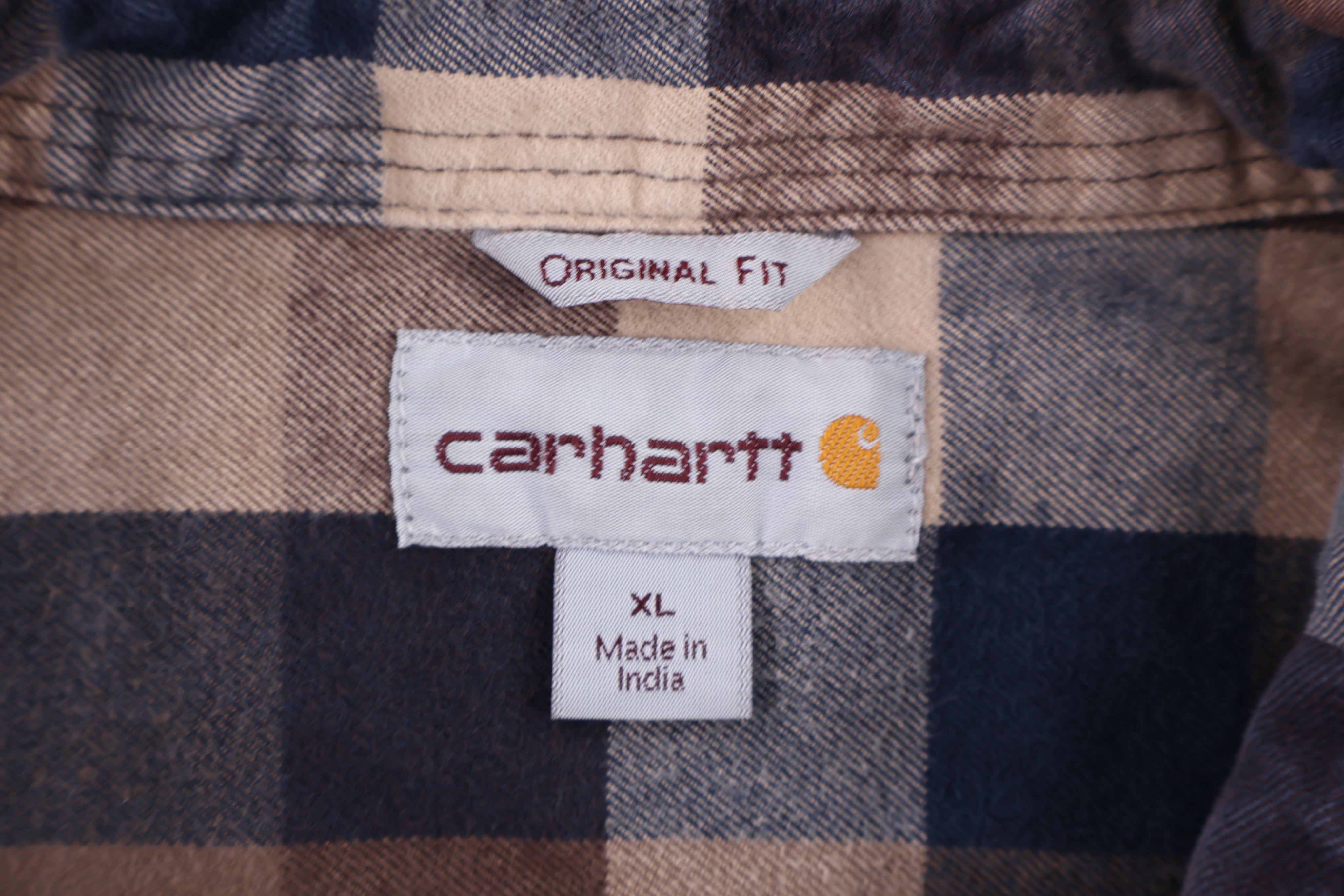 Carhartt Logo Patch Multicolor LS Button Down