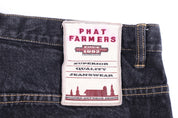 Y2K Phat Farm Dark Wash Denim Shorts