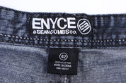 Enyce Dark Wash Denim Shorts