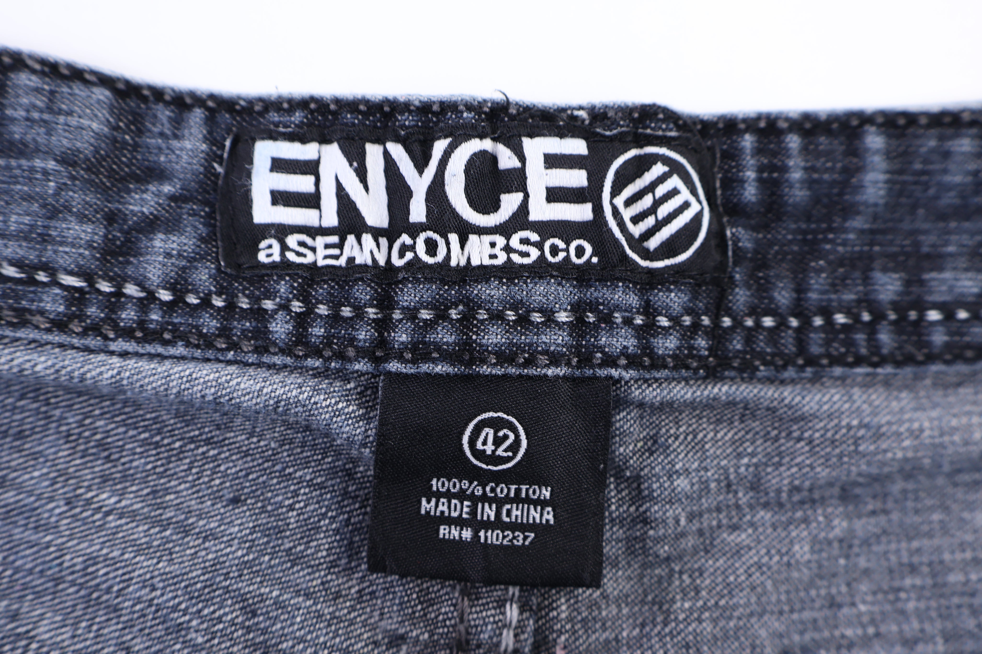 Enyce Dark Wash Denim Shorts