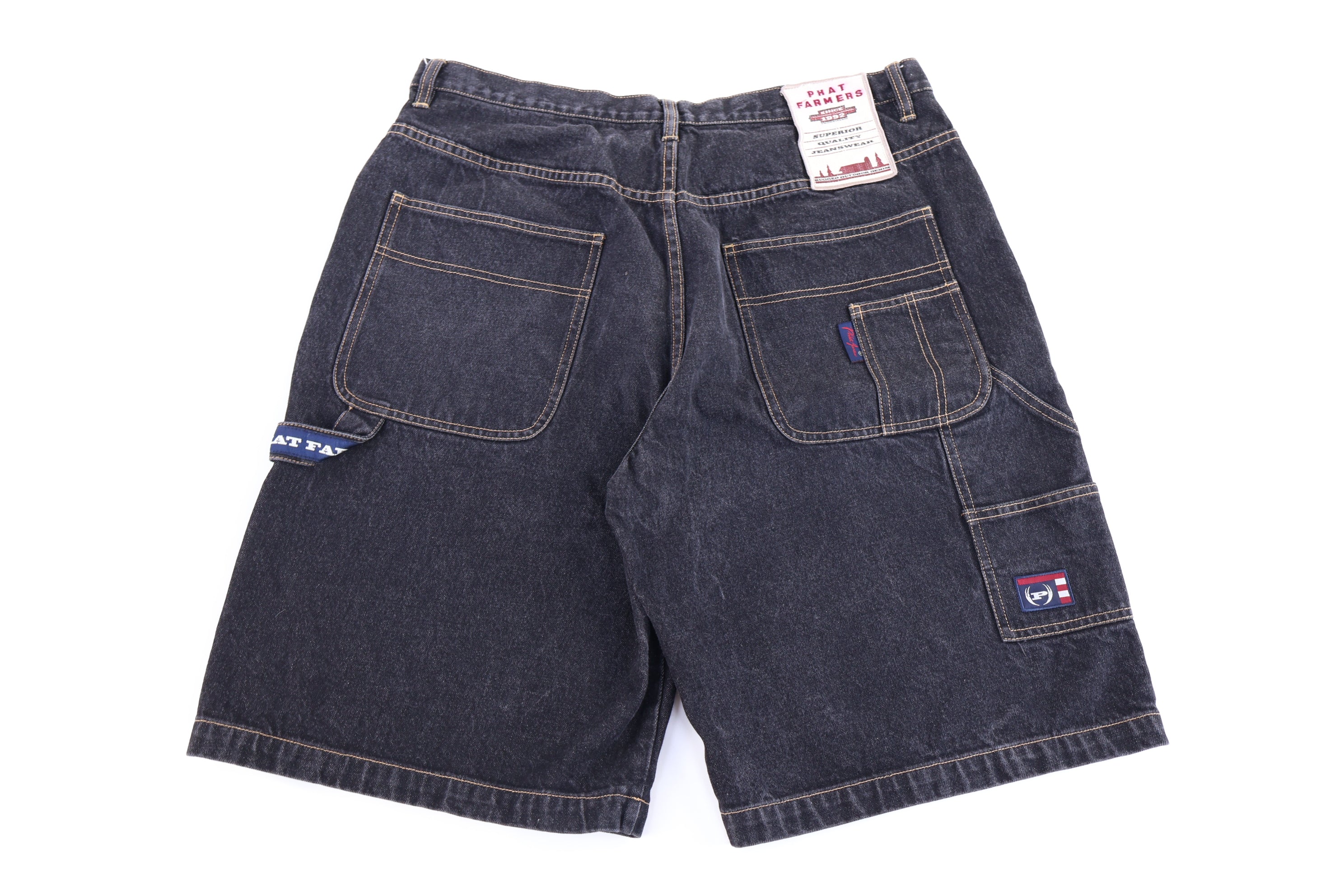 Y2K Phat Farm Dark Wash Denim Shorts