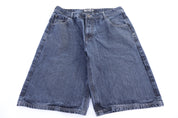 Enyce Dark Wash Denim Shorts