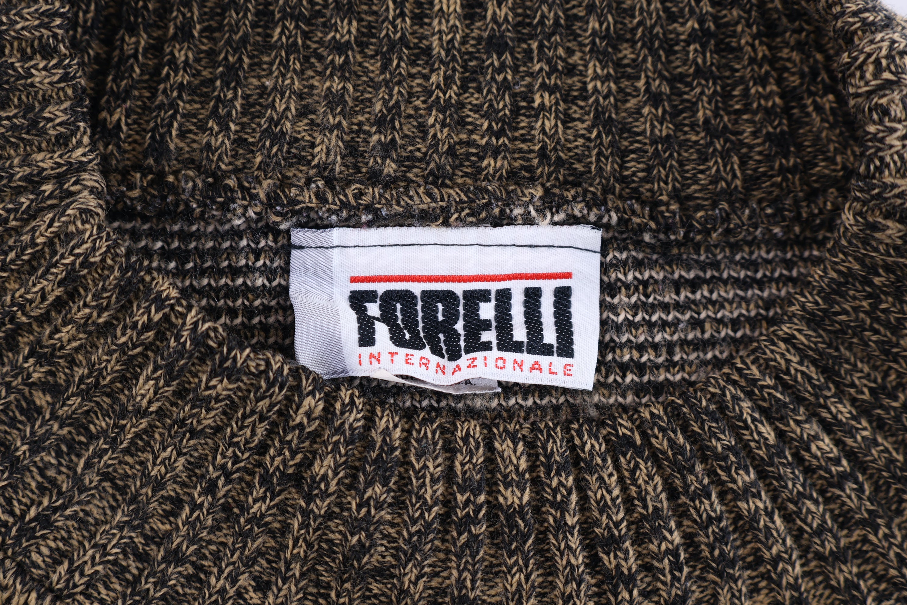 90's Forelli Cheetah Graphic Knit Sweater