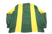 Vintage Green Bay Packers Yellow & Green LS Button Up