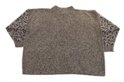 90's Forelli Cheetah Graphic Knit Sweater
