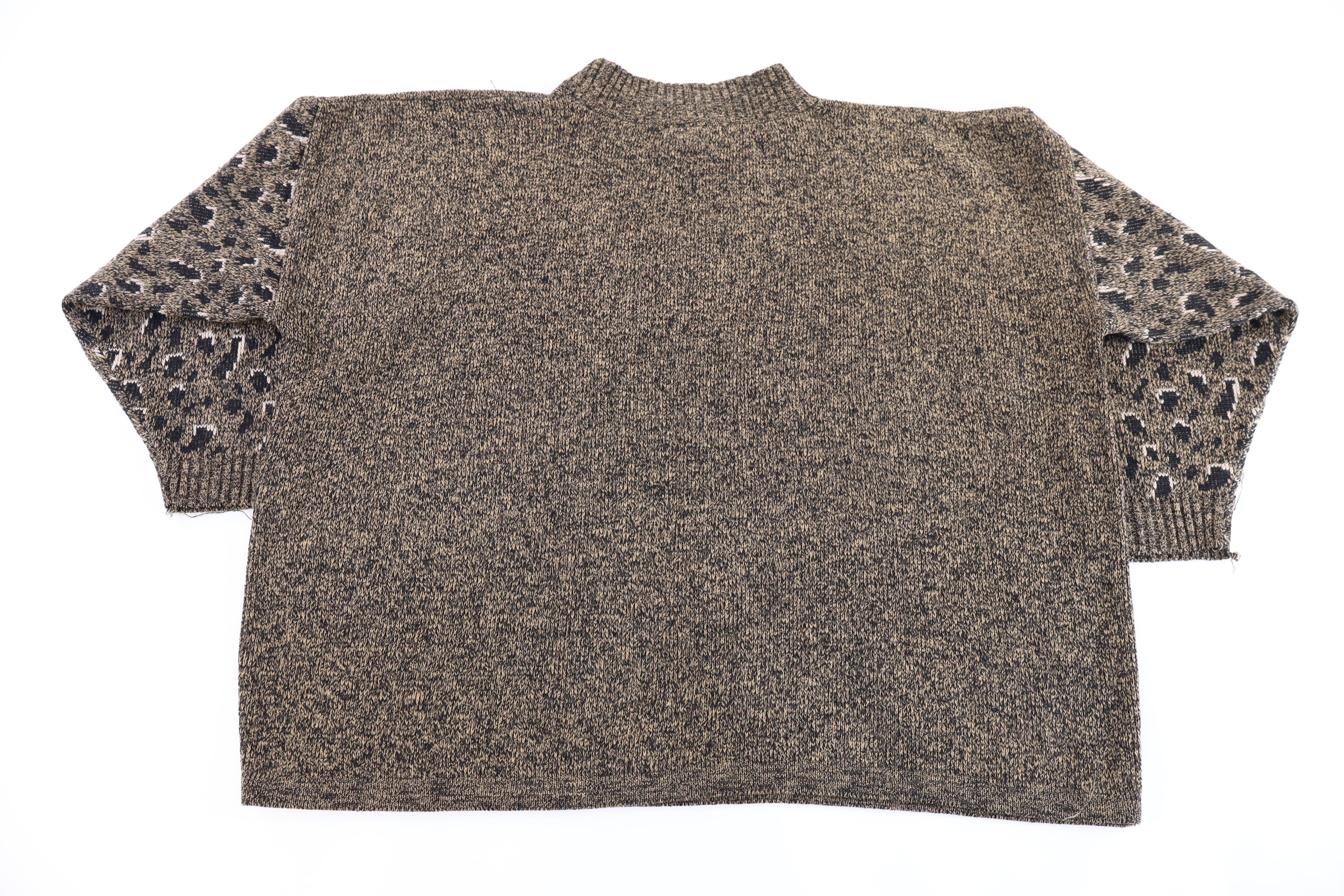 90's Forelli Cheetah Graphic Knit Sweater